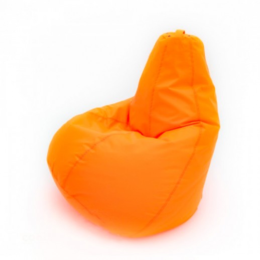 Кресло - груша, оранжевая