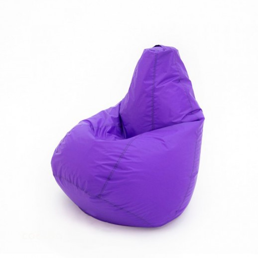 Кресло - груша, фиолетовая