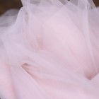 Аренда ткани фатин (розовый - пудровый), 1м
