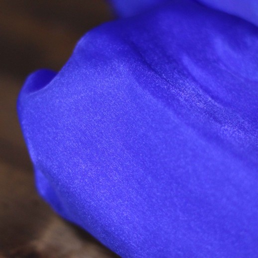 Аренда ткани органза (синяя), 1м
