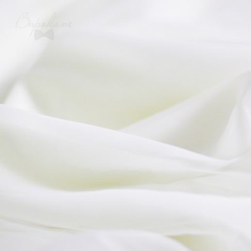 Аренда ткани Тюль вуаль (белая), 1м